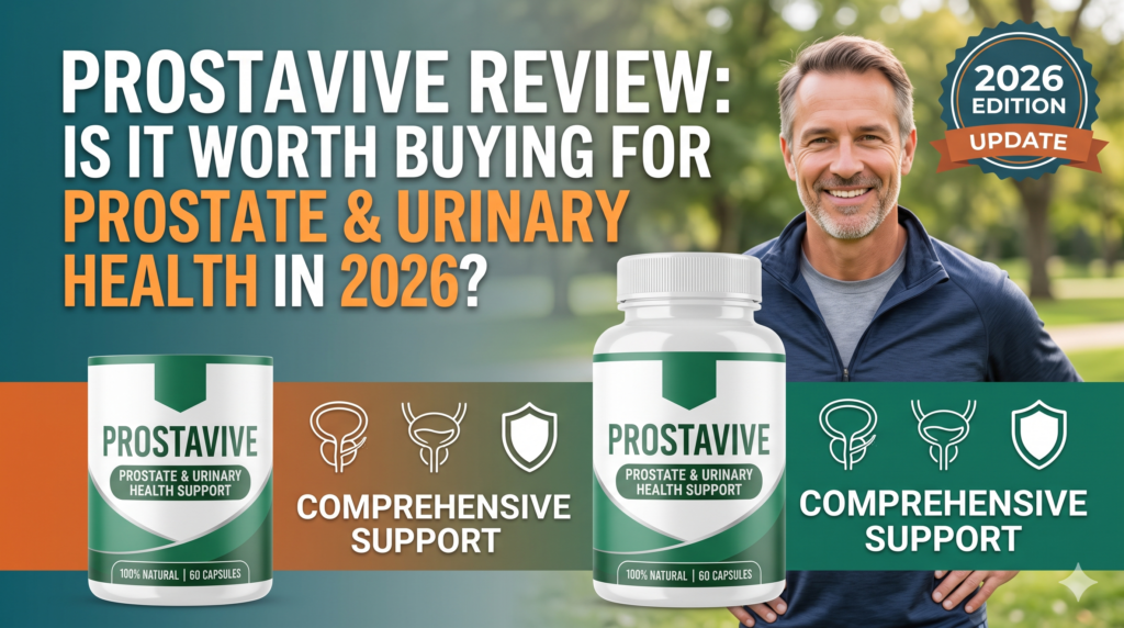 ProstaVive Review: Is It Worth Buying for Prostate & Urinary Health in 2026?