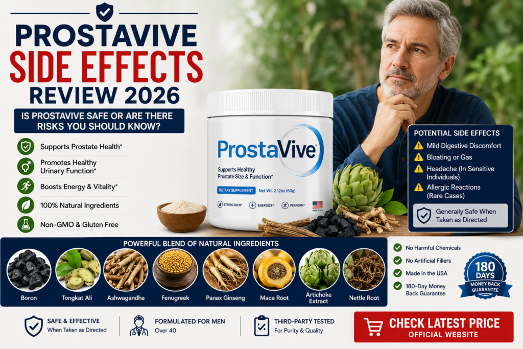 Prostavive Side Effects Review 2026